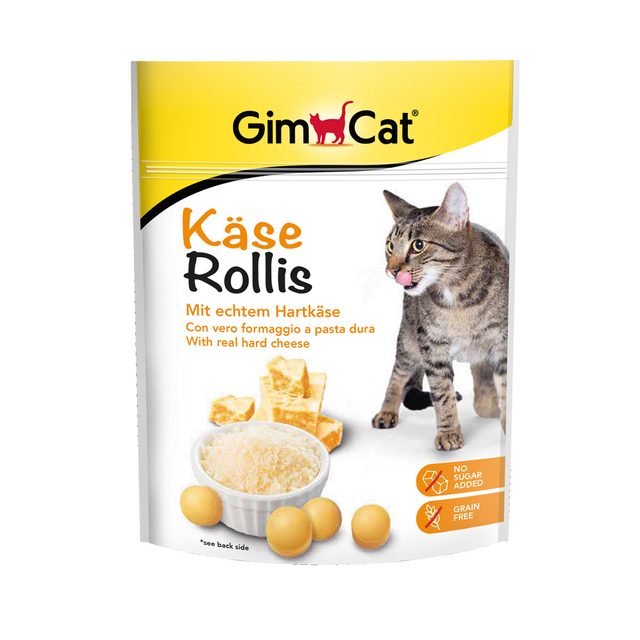 GimCat Kattensnack Kaas-Rollis 140gr
