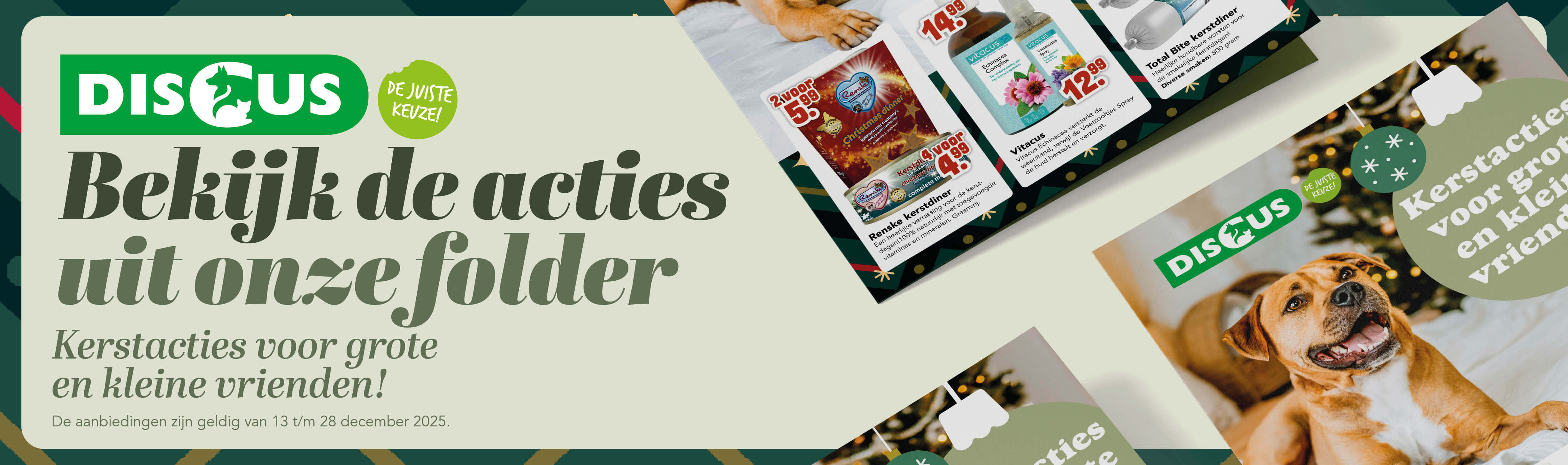 Actiepagina met de nieuwste aanbiedingen bij Discus