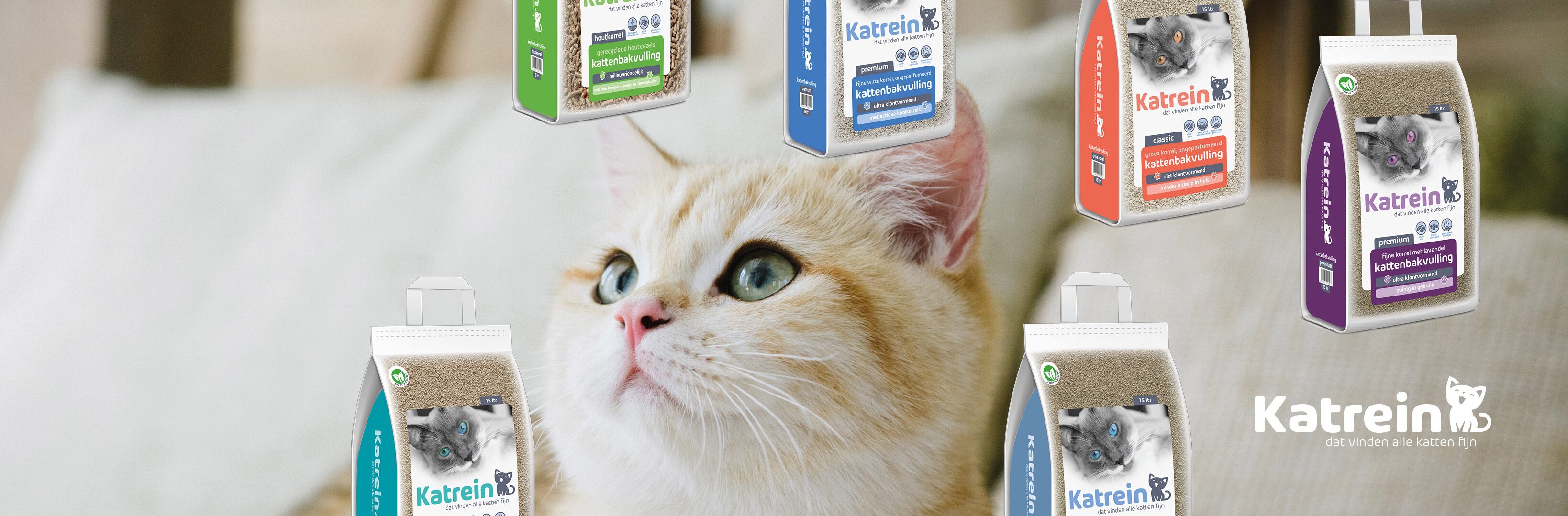 Breed assortiment kattenbakvulling kopen