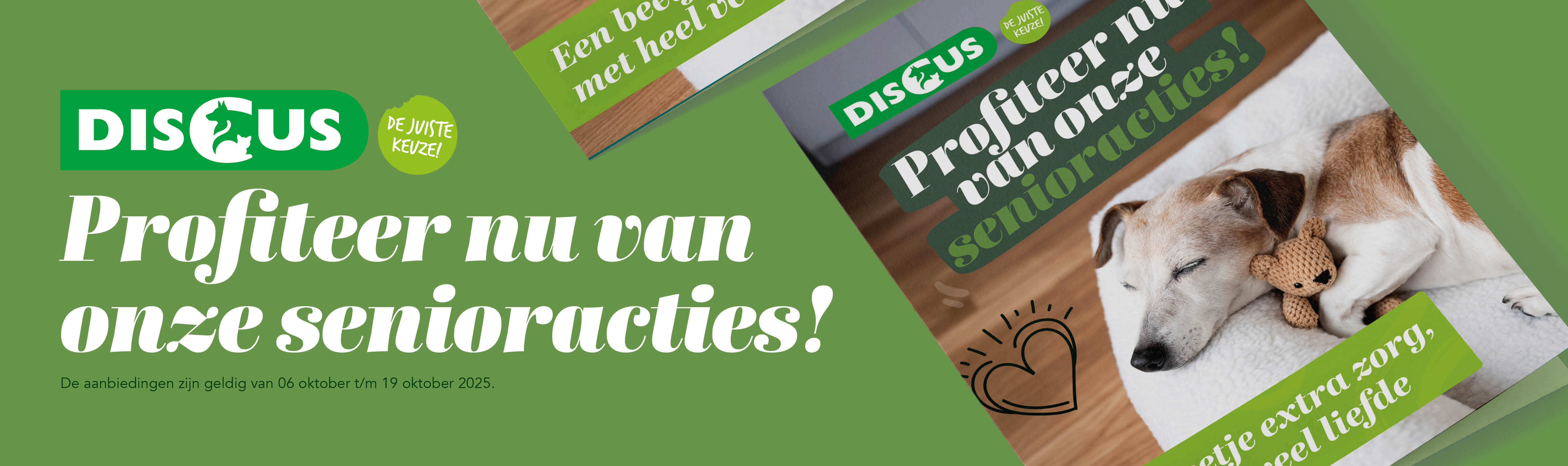 Actiepagina met de nieuwste aanbiedingen bij Discus