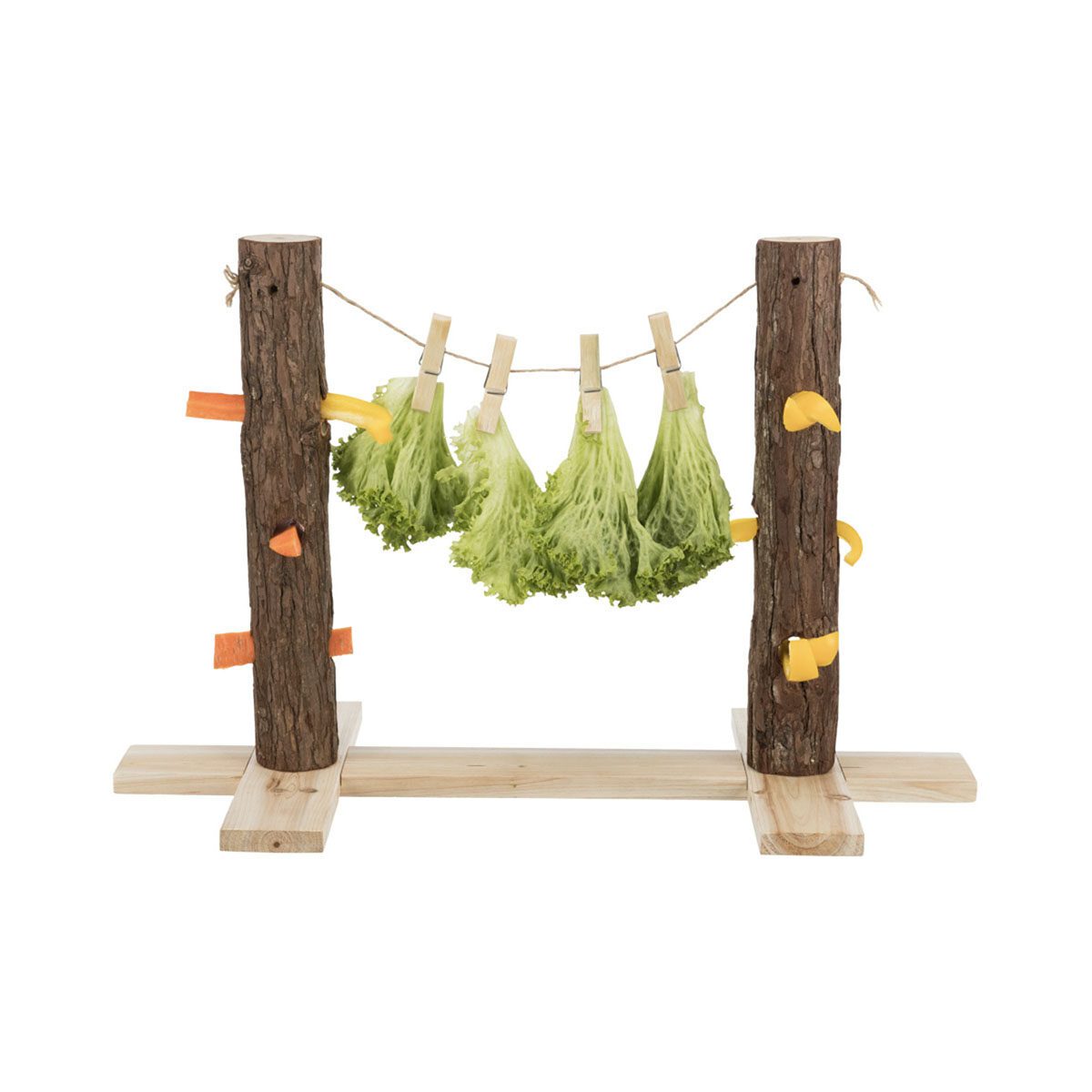 Natural Living duo voerboom voor konijnen en knaagdieren denkspel