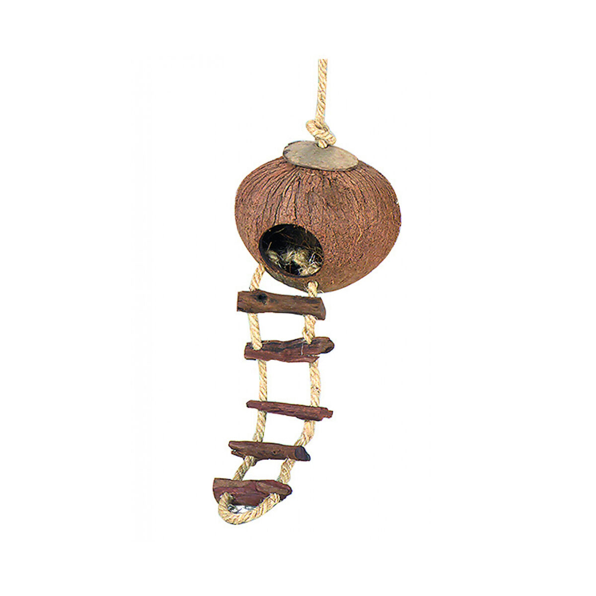 0001025943_Kokosnoot Huis Met Ladder 130 mm Met Toilet_4047059133392.jpg