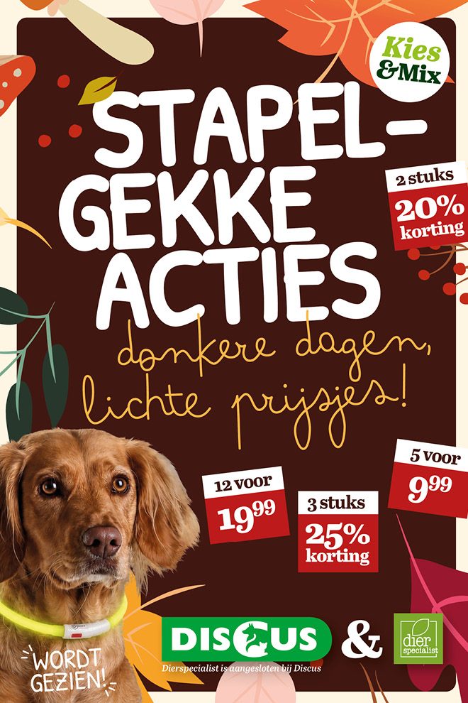 Discus dierenwinkel folder online