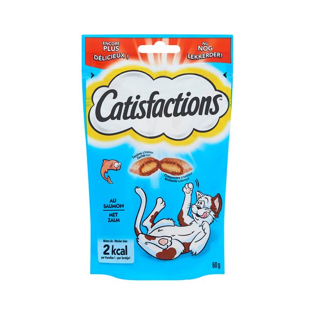 Catisfactions Kattensnack Zalm 60gr