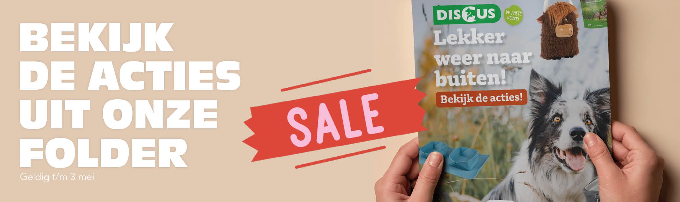 Actiepagina met de nieuwste aanbiedingen bij Discus