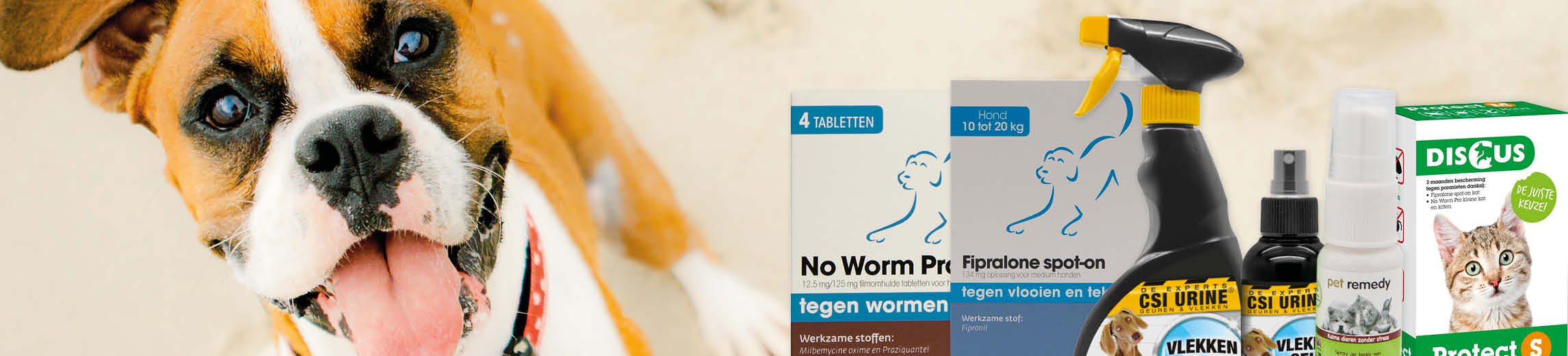 Producten onbezorgde vakantie huisdier