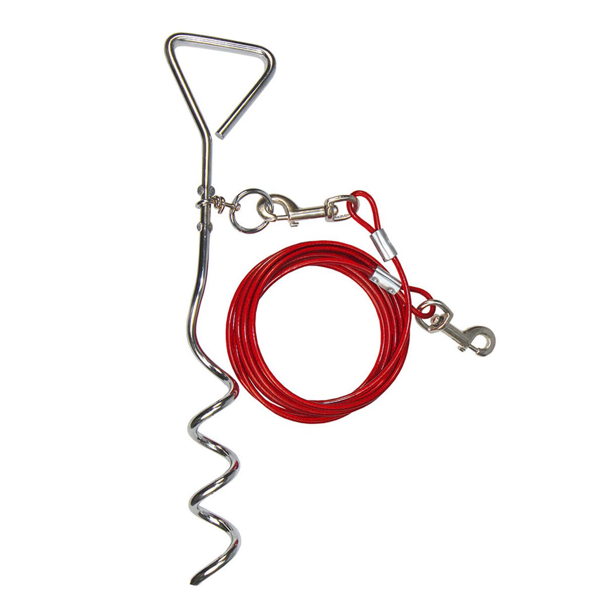 Buitenlijn met grondpen