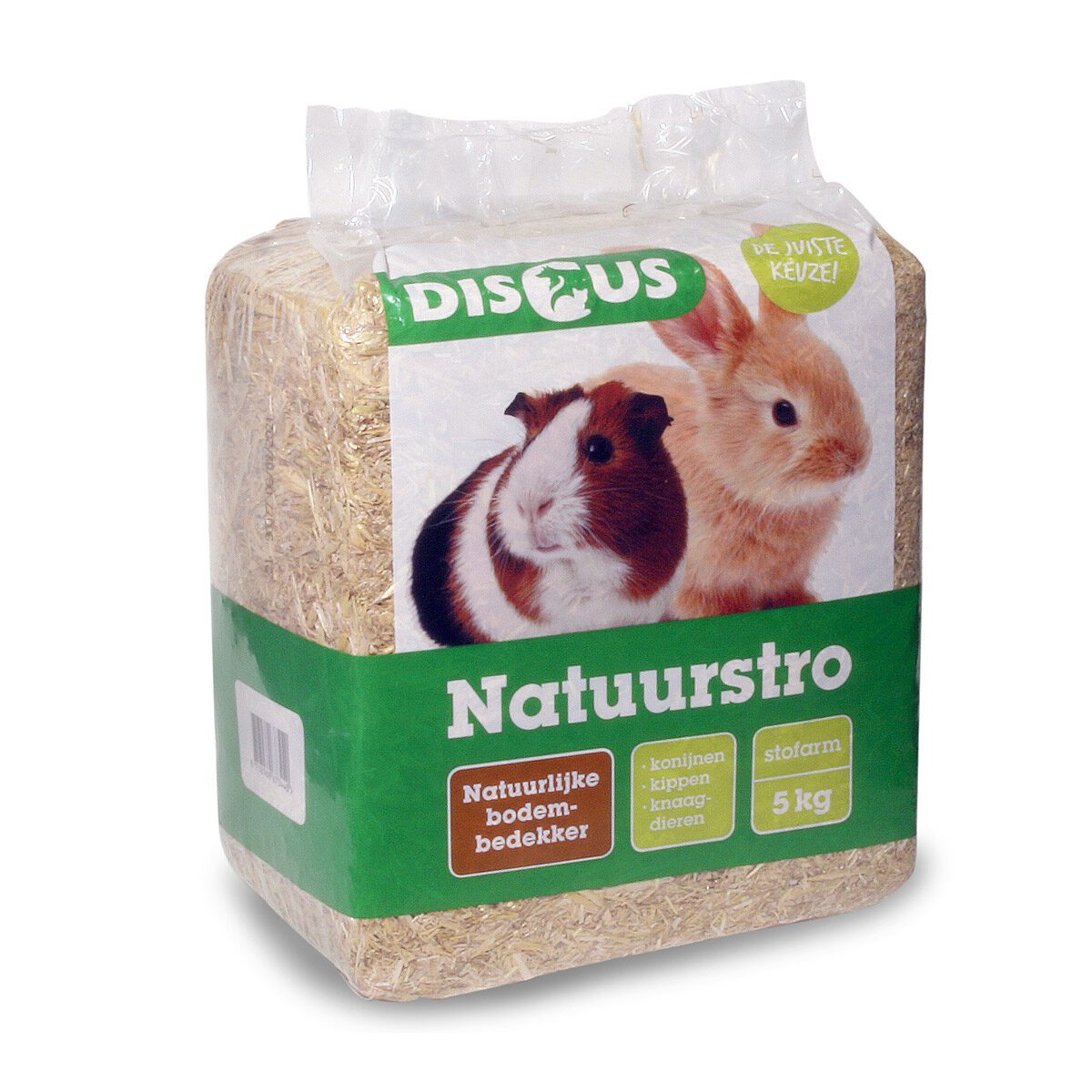 Stro voor konijnenverblijf 