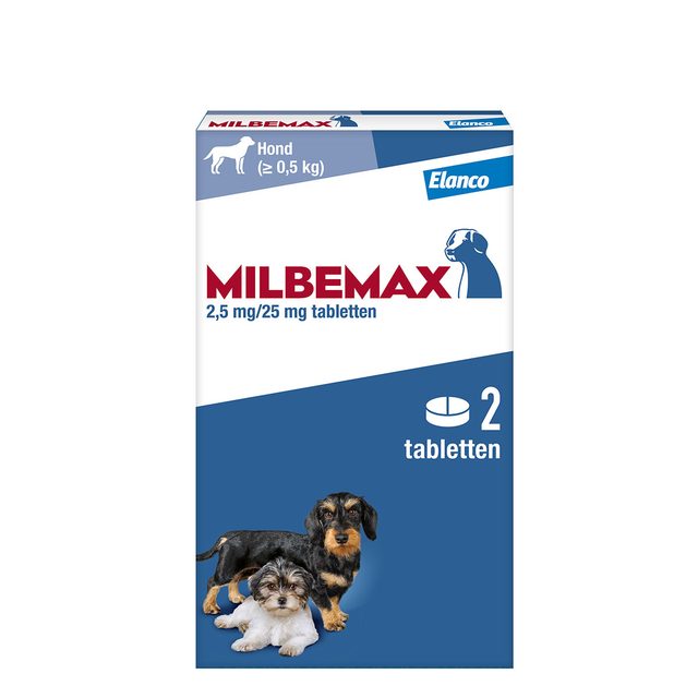 Elanco Milbemax Ontwormtablet Kleine Hond en Pup - 2 tabletten