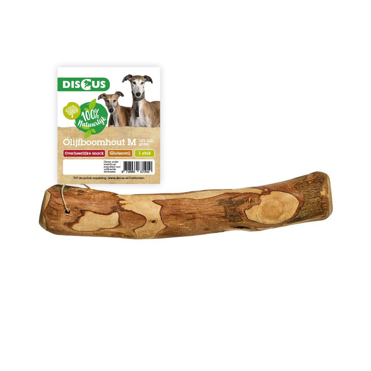 Koffieboomhout kauwwortel hond