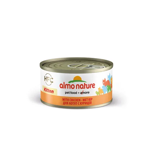 Almo Nature Natvoer Tonijn Met Maïs Kat HFC Natural Tonijn En Maïs 24 Blikjes 70g Almo Nature Natvoer Tonijn Met Maïs Kat HFC Natural Tonijn En Maïs 24 Blikjes 70g
