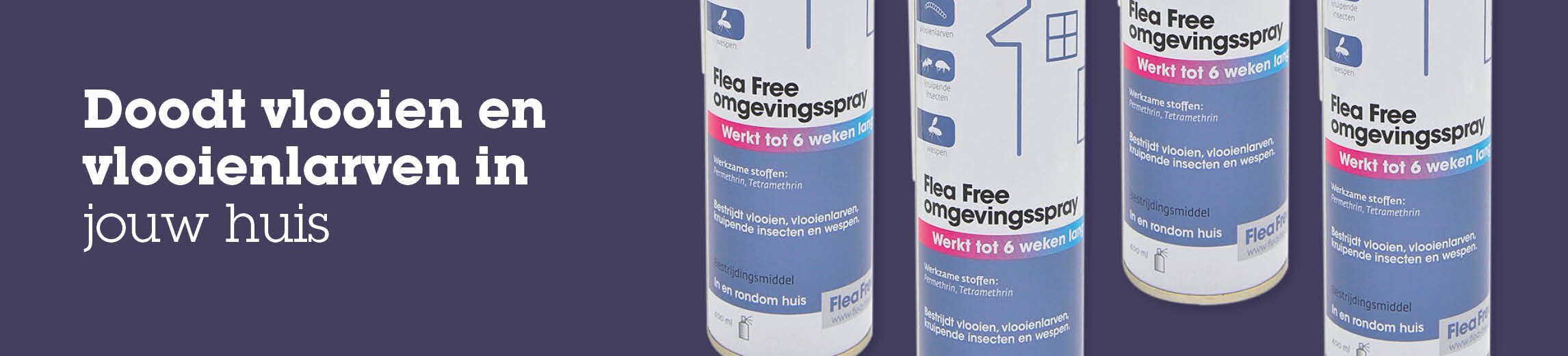 Flea Free Omgevingsspray 400 ml<br><br>