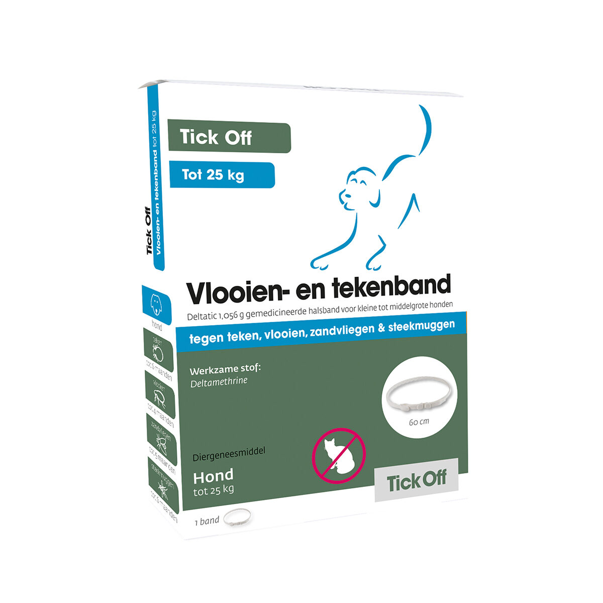 Tick Off Tekenband voor honden