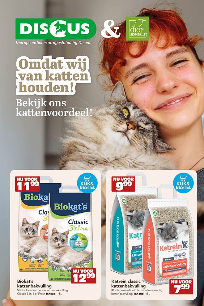 Discus dierenwinkel folder online